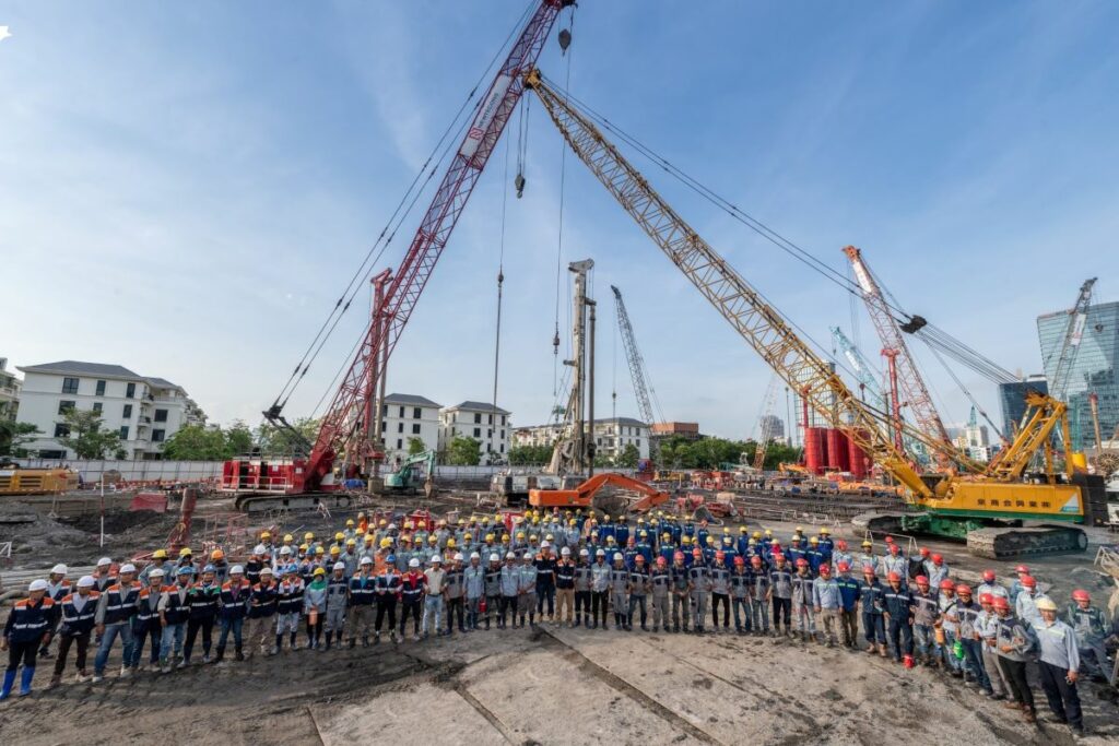 The Masterise Bason HH4 Tower project - Bachy Soletanche Vietnam